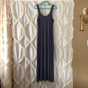 Z SUPPLY * stripped maxi dress